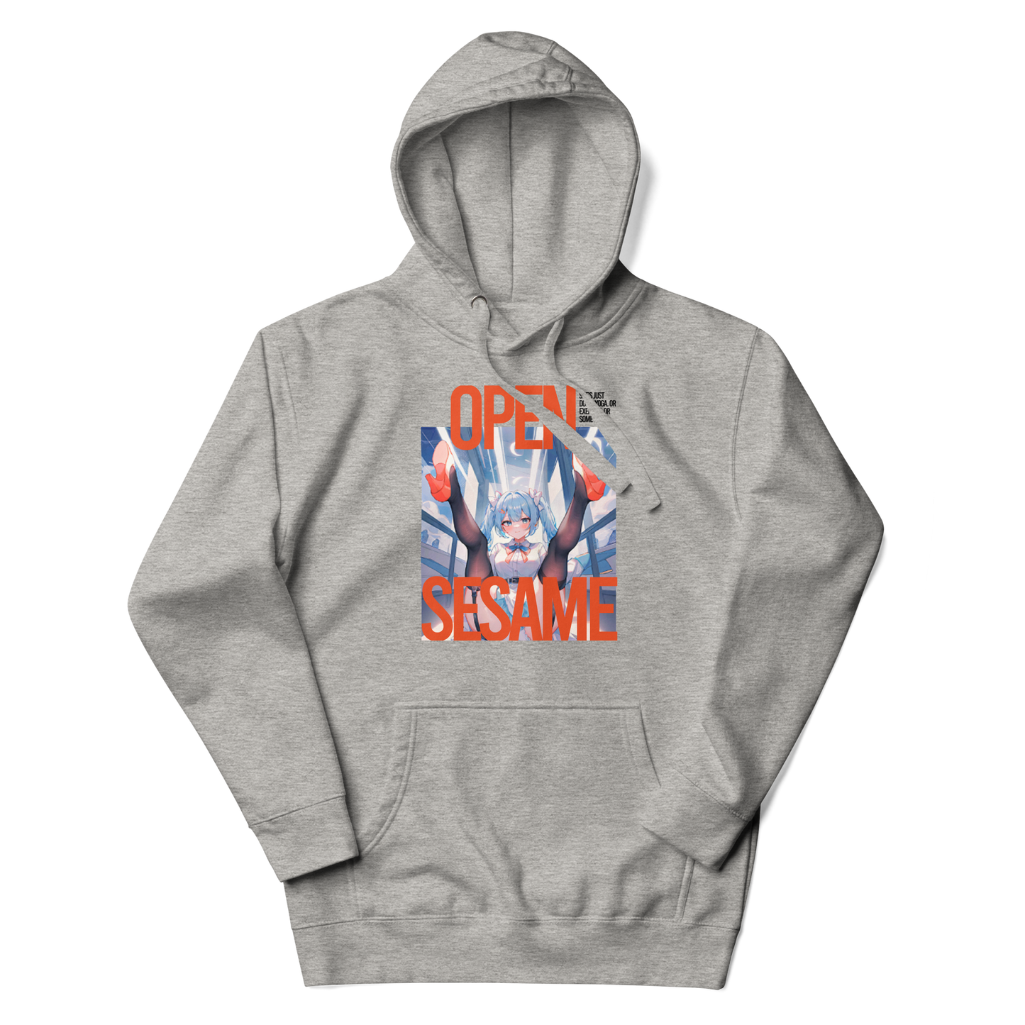 OPEN SESAME! - Unisex Hoodie with mature anime character